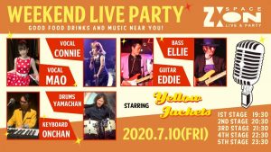  @ Live&Party Space Zion